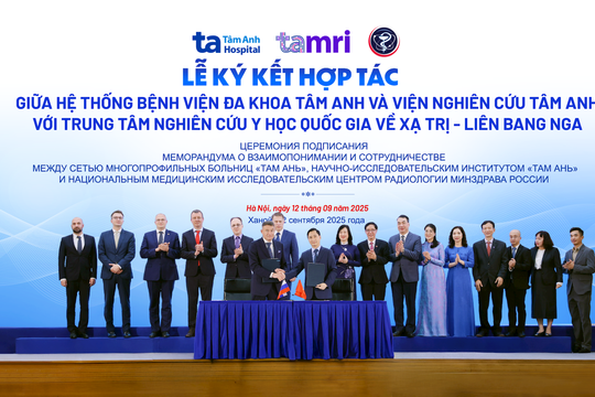 BVĐK Tâm Anh hợp tác với Trung tâm ung thư hàng đầu của Nga về chuyển giao công nghệ mới trong chẩn đoán, điều trị ung thư