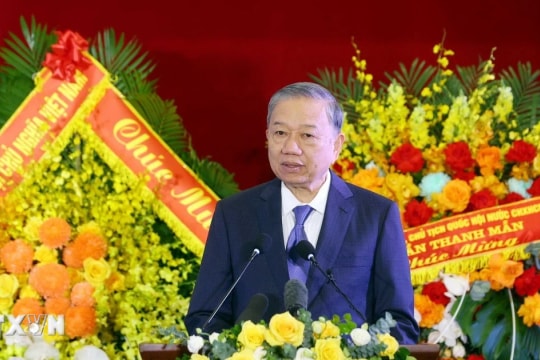 Tổng Bí thư Tô Lâm dự Lễ kỷ niệm 80 năm Ngày truyền thống Tòa án nhân dân