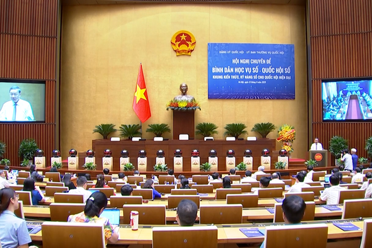 Từ bình dân học vụ số - Quốc hội số lan tỏa tri thức, kỹ năng trong toàn xã hội