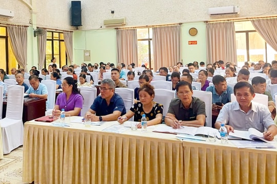 Cao Bằng: Tập huấn rà soát hộ nghèo, cận nghèo cho hàng trăm cán bộ cơ sở