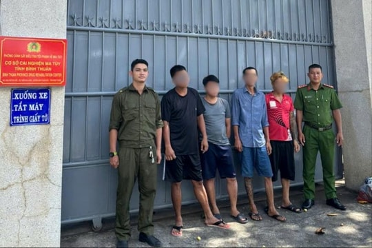 Công an xã Trà Tân quyết liệt hướng tới mục tiêu xã “không ma túy”