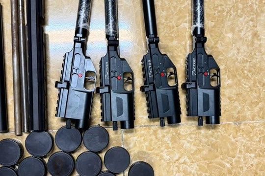 Bộ Công an vừa triệt phá đường dây mua bán vũ khí quân dụng với quy mô lớn