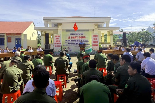 Phát động cao điểm 60 ngày, đêm làm định danh điện tử và mô hình “mỗi công dân – một danh tính số” tại xã Nam Thành, tỉnh Lâm Đồng