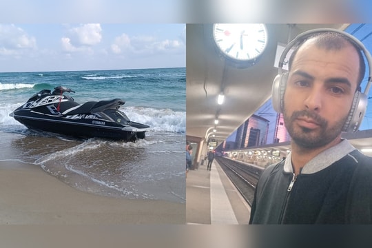 Từ Gaza đến châu Âu bằng mô tô nước: Câu chuyện vượt thoát táo bạo của một thanh niên Palestine