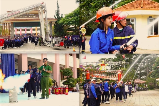 Lâm Đồng: Lan tỏa kỹ năng PCCC và CNCH trong trường học