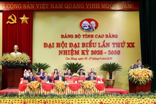 Cao Bằng: Đại hội đại biểu Đảng bộ tỉnh lần thứ XX, nhiệm kỳ 2025 - 2030 tiến hành phiên trù bị
