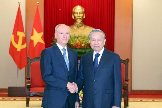 Tổng Bí thư Tô Lâm tiếp Trợ lý Tổng thống, Chủ tịch Hội đồng Biển Liên bang Nga