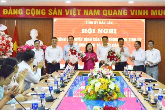 Đắk Lắk kiện toàn nhân sự chủ chốt tại phường Buôn Ma Thuột