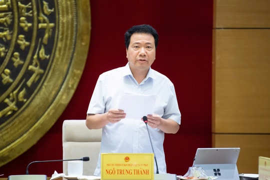 Hoàn thiện hệ thống pháp luật là trọng tâm hàng đầu trong lãnh đạo, chỉ đạo thực hiện nhiệm vụ chính trị