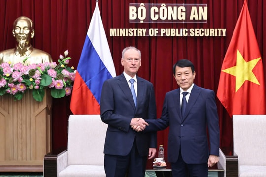 Tăng cường hợp tác trên lĩnh vực an ninh, thực thi pháp luật giữa Việt Nam và Liên bang Nga