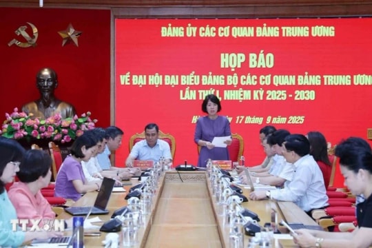 Nearly 300 delegates to attend 1st Party congress of Central Party Agencies