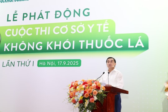 Phát động cuộc thi "Cơ sở y tế không khói thuốc" lần thứ I