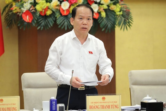 Ủy ban Pháp luật và Tư pháp thẩm tra 2 dự án luật