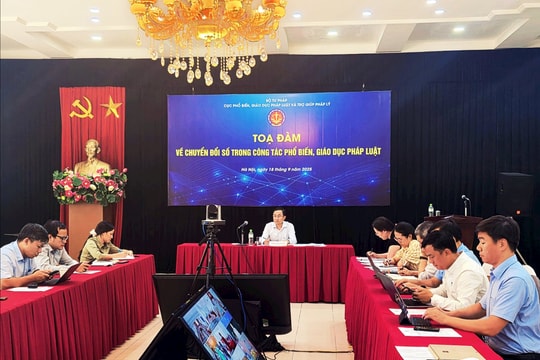Nâng cao nhận thức về chuyển đổi số trong công tác phổ biến, giáo dục pháp luật