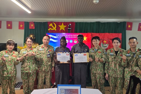 Bệnh viện Dã chiến cấp 2 số 6 hưởng ứng Chương trình “65 năm nghĩa tình Việt Nam - Cuba” và Ngày Quốc tế Hòa bình 21/9