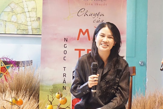 Nhà báo Ngọc Trần ra mắt tiểu thuyết "Chuyện của mặt trời"