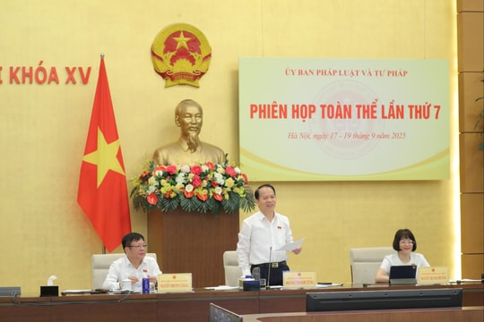 Ủy ban Pháp luật và Tư pháp thẩm tra 2 dự án luật