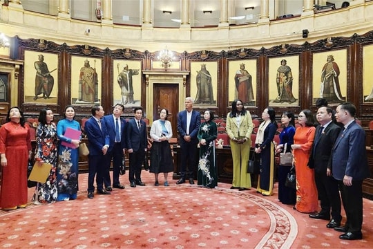 Tăng cường hợp tác Nghị viện với Bỉ và EU