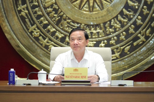 Phó Chủ tịch Quốc hội Nguyễn Khắc Định chủ trì làm việc về cải tạo Bảo tàng Quốc hội Việt Nam