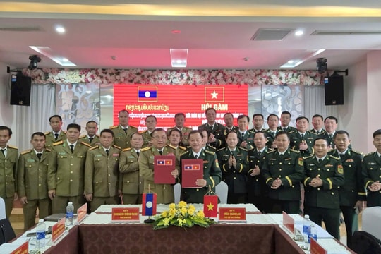 Đảm bảo an ninh trật tự trên tuyến biên giới Việt - Lào qua Quảng Trị