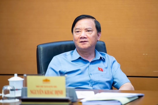 Phó Chủ tịch Quốc hội Nguyễn Khắc Định chủ trì họp về công tác chuẩn bị Đại hội Đảng bộ Quốc hội lần thứ I