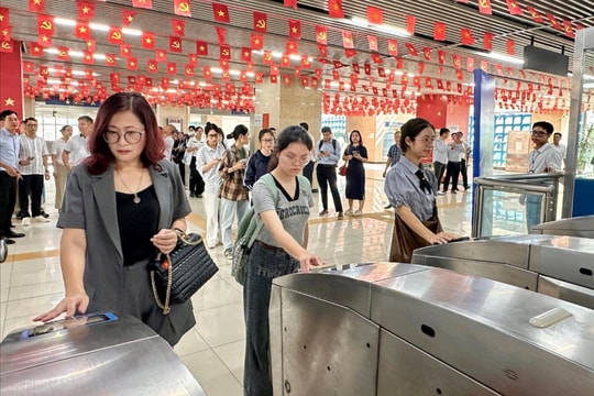 Hà Nội Metro thử nghiệm định danh, nhận diện sinh trắc học phục vụ hành khách