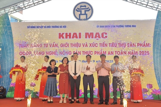 Hà Nội: Tổ chức Tuần hàng tư vấn, giới thiệu, xúc tiến tiêu thụ sản phẩm OCOP