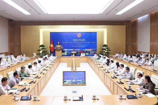 Thủ tướng Phạm Minh Chính chủ trì Hội nghị Hội đồng điều phối vùng Đồng bằng sông Hồng