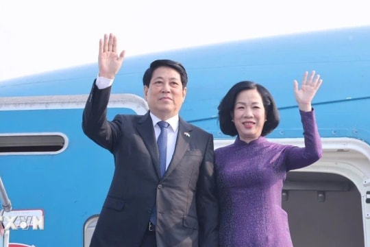 Chủ tịch nước Lương Cường lên đường dự khóa họp 80 Đại hội đồng Liên Hợp Quốc