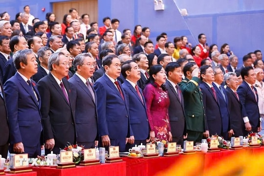 Chủ tịch Quốc hội Trần Thanh Mẫn dự và phát biểu chỉ đạo Đại hội đại biểu Đảng bộ tỉnh Khánh Hòa