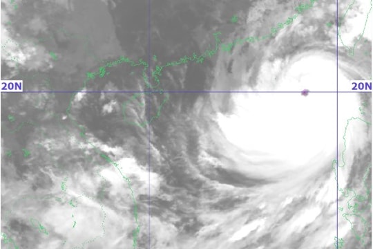 Siêu bão số 9 Ragasa giật trên cấp 17, cách bán đảo Lôi Châu (Trung Quốc) khoảng 860km