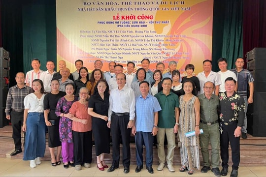 Khởi công phục dựng vở tuồng "Sơn Hậu"