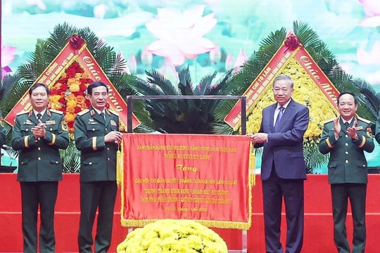 Tổng Bí thư Tô Lâm: Thi đua Quyết thắng toàn quân tạo đột phá mới xây dựng quân đội cách mạng, chính quy, tinh nhuệ, hiện đại