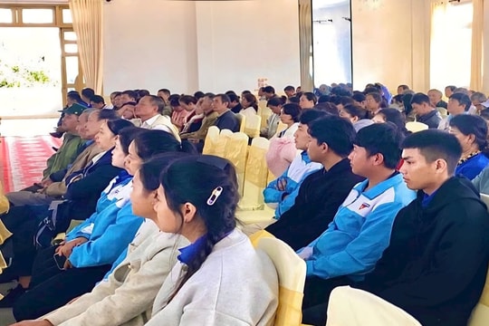 Tập huấn kiến thức trợ giúp pháp lý cho già làng, trưởng bản tỉnh Lâm Đồng