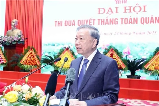 Party chief attends 11th Whole-military "Determined to win" Emulation Congress