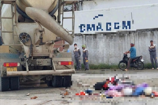 Nghệ An: X e bồn va chạm với mô tô, 2 phụ nữ tử vong tại chỗ