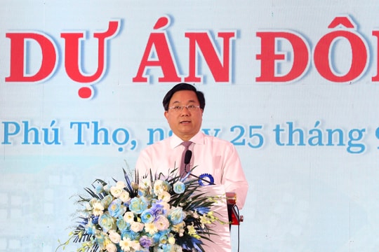Phú Thọ: Khởi công dự án đô thị chào mừng Đại hội Đảng bộ tỉnh