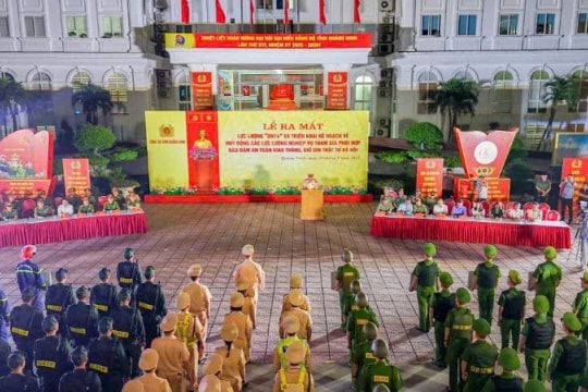 Công an tỉnh Quảng Ninh thành lập lực lượng QN-14