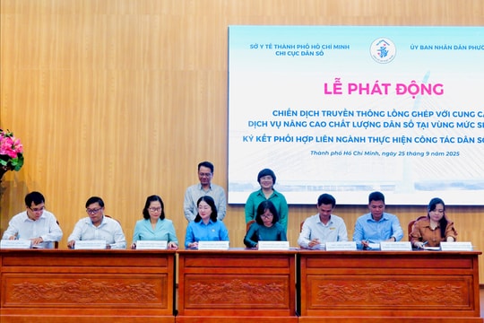 TP. Hồ Chí Minh: Thực hiện thông điệp “mỗi gia đình, mỗi cặp vợ chồng sinh đủ 2 con”