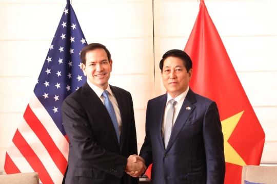 President Luong Cuong receives US Secretary of State