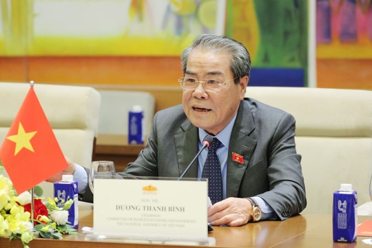 Chủ nhiệm Ủy ban Dân nguyện và Giám sát Dương Thanh Bình tiếp Đoàn nghị sĩ Thái Lan