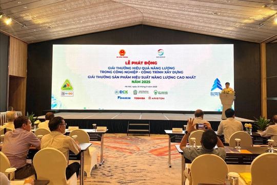 Phát động Giải thưởng Hiệu quả năng lượng 2025, bổ sung hạng mục đổi mới sáng tạo