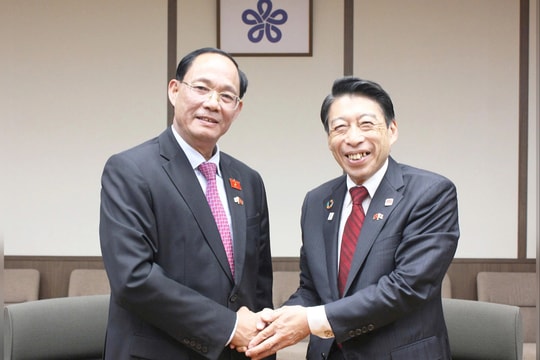 Phó Chủ tịch Quốc hội, Thượng tướng Trần Quang Phương thăm tỉnh Fukuoka, Nhật Bản