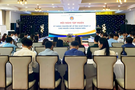 Tập huấn kỹ năng trợ giúp pháp lý cho người chưa thành niên