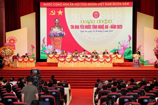 Đại hội thi đua yêu nước tỉnh Nghệ An năm 2025