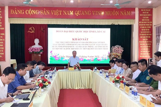 Tăng tính chủ động cho địa phương trong giải quyết công việc thuộc thẩm quyền