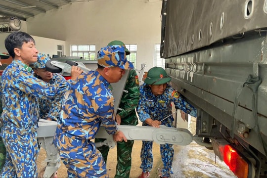 Quảng Trị: 8.754 tàu thuyền đã neo đậu tránh trú bão số 10