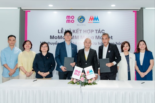 MoMo – MM Mega Market công bố hợp tác chiến lược, mở ra mô hình chuyển đổi số tối ưu cho 1 triệu tiểu thương