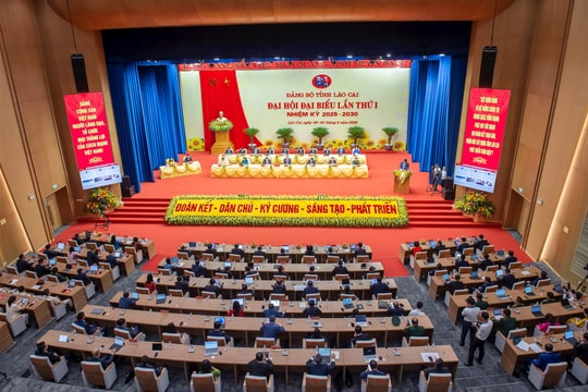 Khai mạc phiên trù bị Đại hội đại biểu Đảng bộ tỉnh Lào Cai lần thứ I