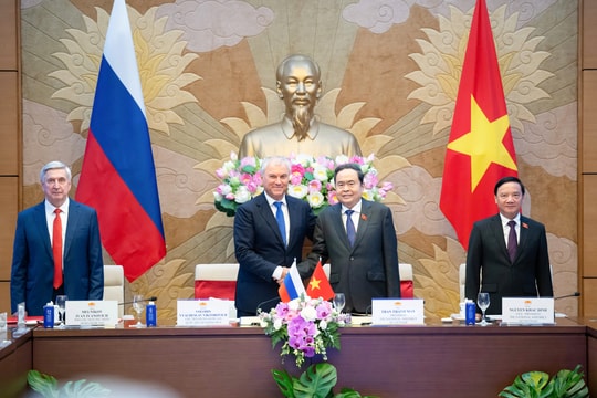 Cơ chế hợp tác liên nghị viện hiệu quả, thúc đẩy các lĩnh vực hợp tác then chốt giữa Việt Nam và Liên bang Nga
